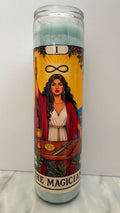 The Magician Tarot Card prayer candle