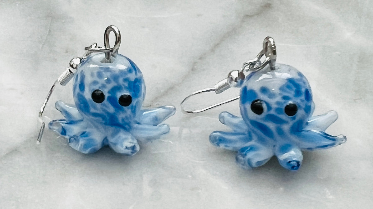 Octopus earrings